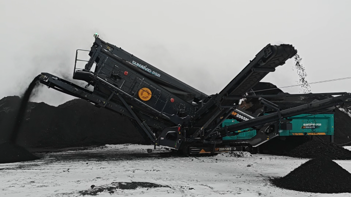Sunward crushing and screening equipment