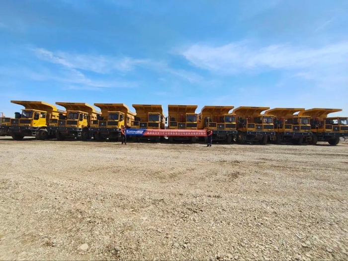 First Batch of LiuGong DW120A Delivered to A Key Customer in Central Asia
