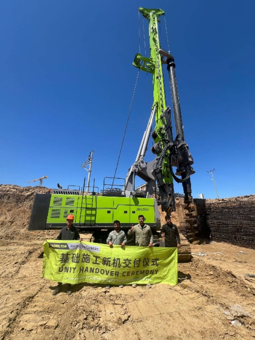 Zoomlion U-Series Rotary Drilling Rigs Successfully Enter European Market in Full Force!