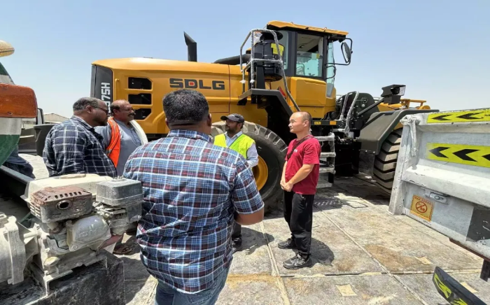 SDLG L975H Wheel Loader Wins Customer Trust in the UAE