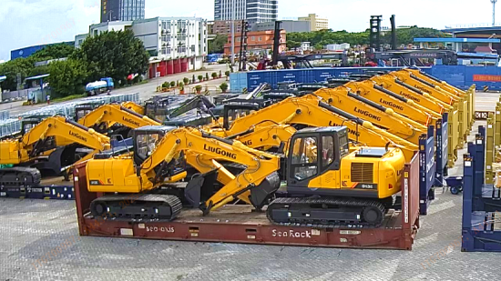LiuGong Sets New Monthly Record for Large Excavator Shipments