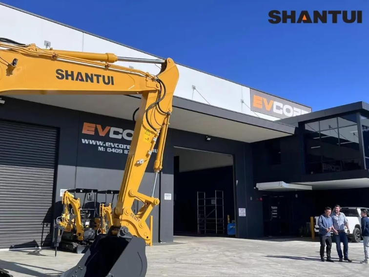 Shantui Australia's new store grandly opened in Perth