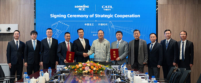 The Year of the Loong Starts a New Chapter, Lonking and CATL signed strategic cooperation agreement