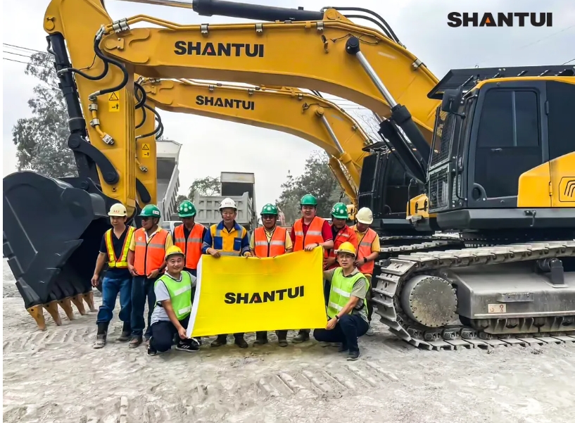 Shantui SE550LC Excavator Delivered to Thai Mine