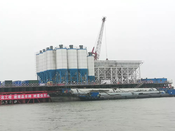 Shantui Janeoo WATER PLATFORM CONCRETE BATCHING PLANT