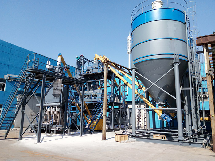 Shantui Janeoo SJGZD060-3G STATION TYPE DRY MOTAR BATCHING PLANT