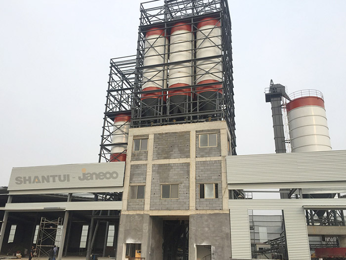 Shantui Janeoo SJGTD060-3G TOWER TYPE DRY MORTAR BATCHING PLANT