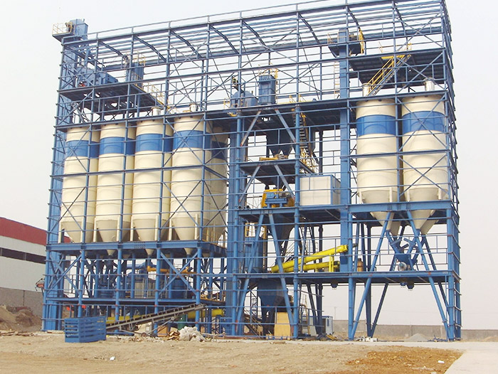 Shantui Janeoo SJGJD060-3GSTEPPED TYPE DRY MORTAR BATCHING PLANT